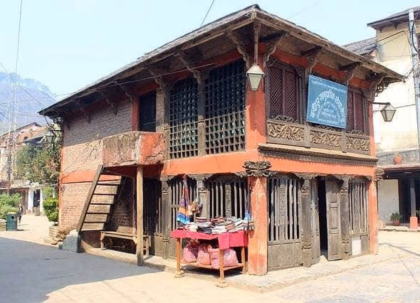 Ancient Newar Building in Bandipur