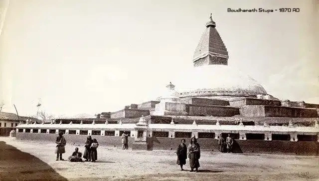 Bouddhanath Stupa - 1870AD