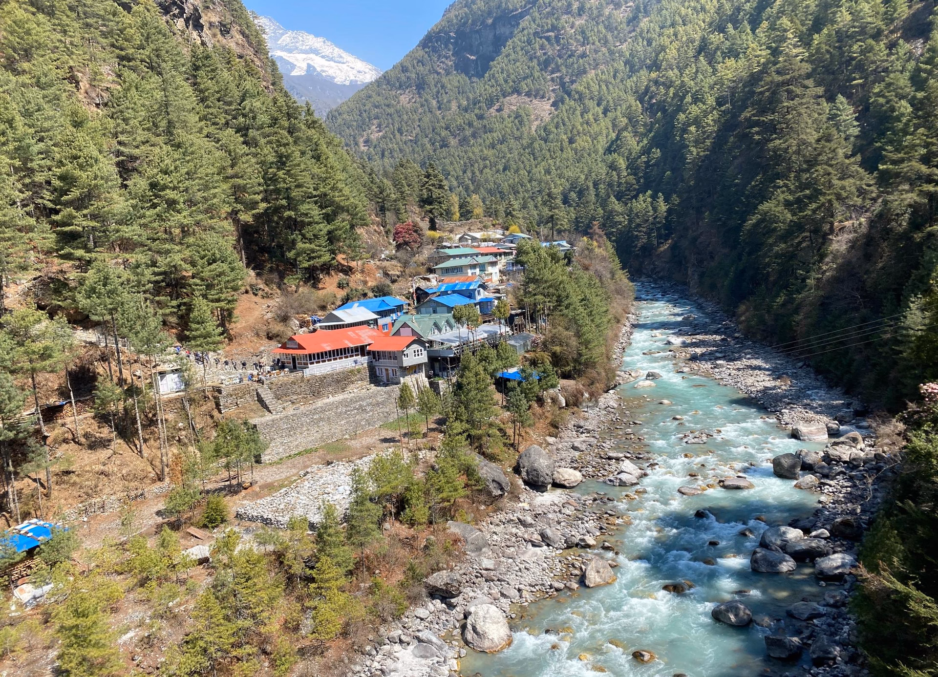 Jorsale village in everest region
