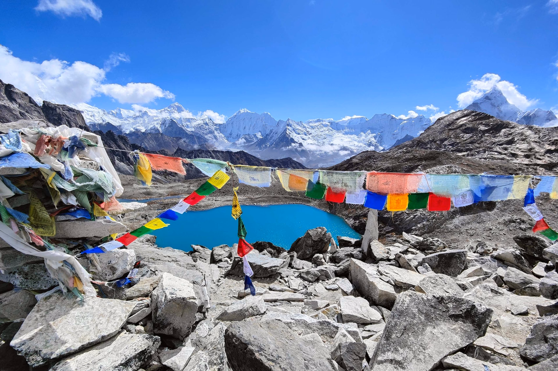Kongma Lake view from Kongma La pass