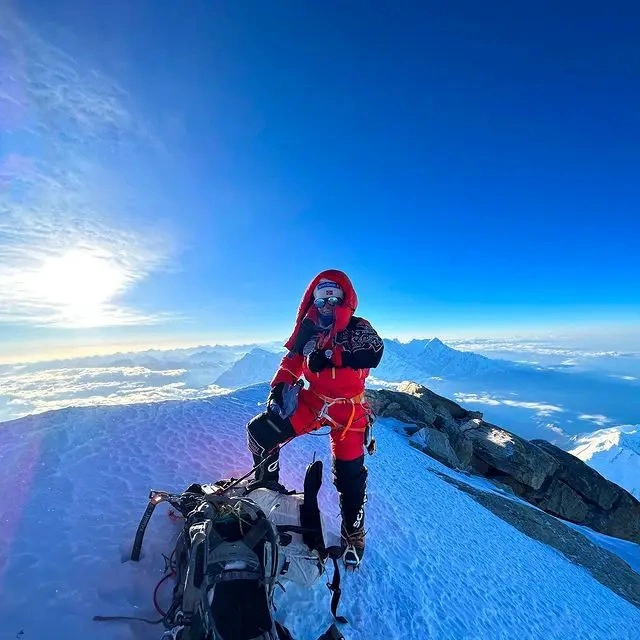 Kristin in Dhaulagiri