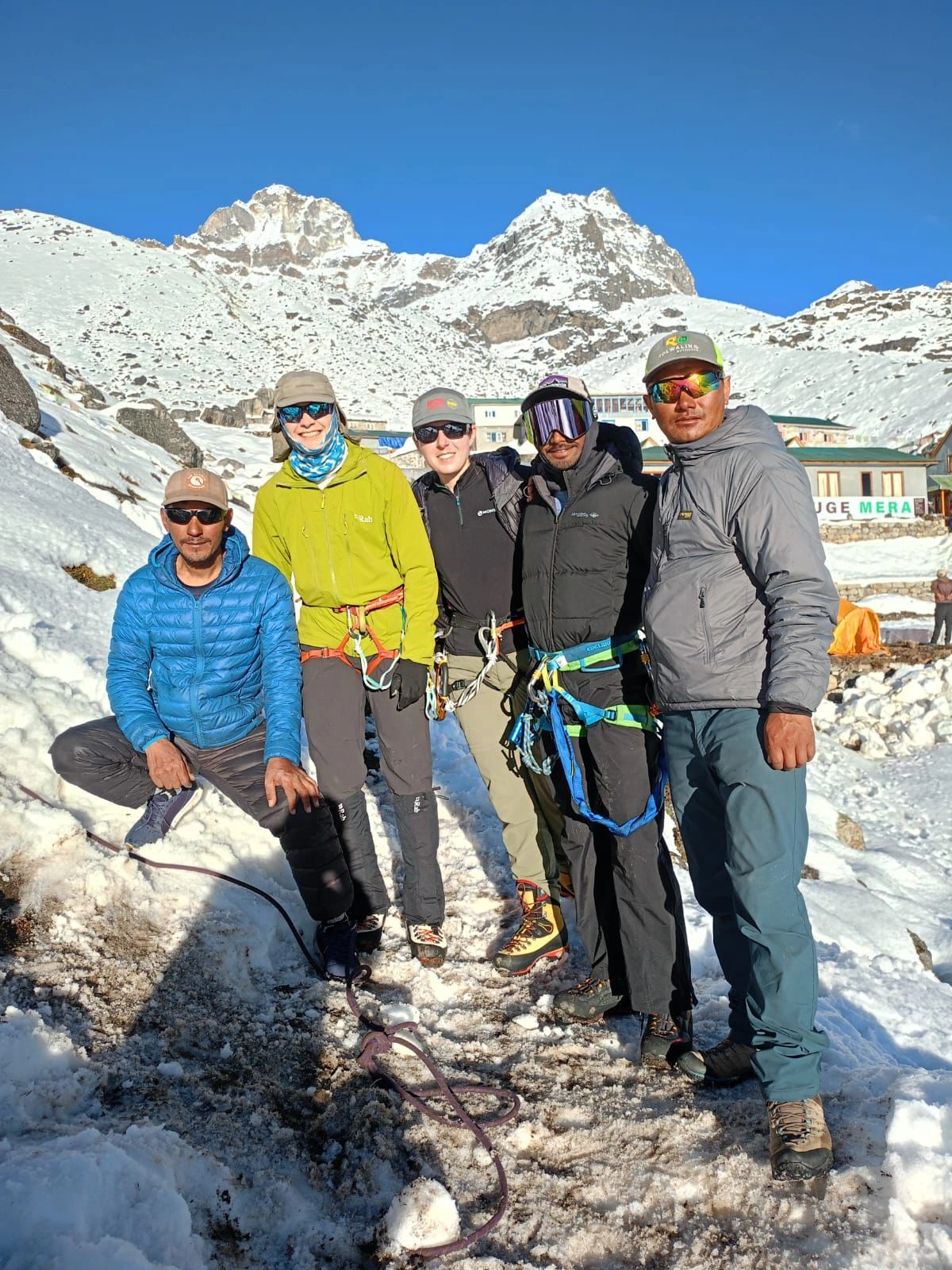 Mera peak climbing preparation