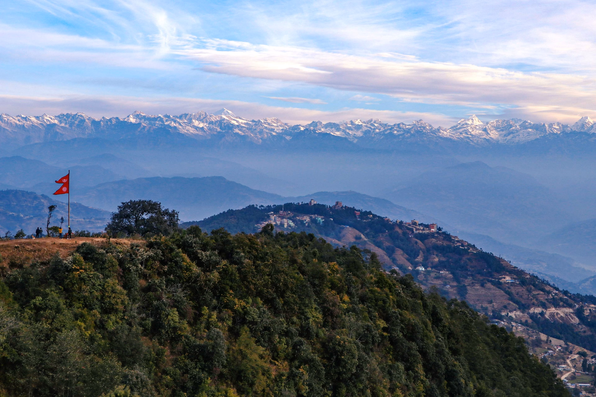 Mountain view from Nagarkot
