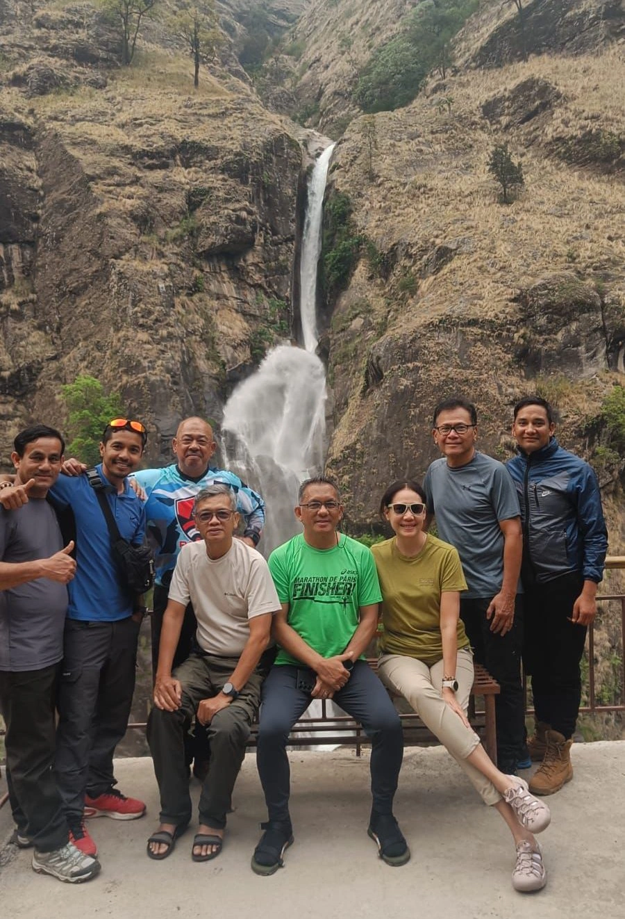 On the way to ABC trek with honoured Guests