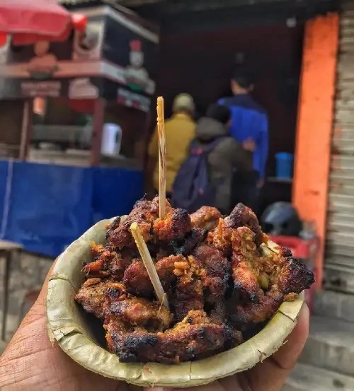 Sekuwa - meat based street food