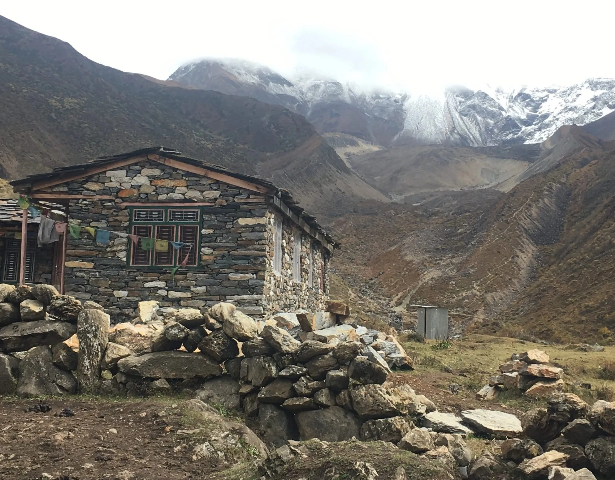 stohe house in Samdo village Manaslu