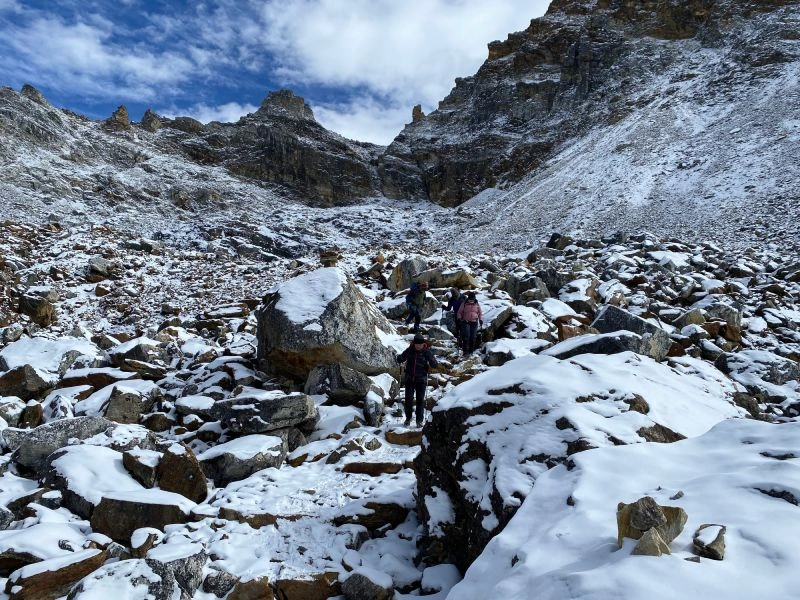 Trail of Renjo La