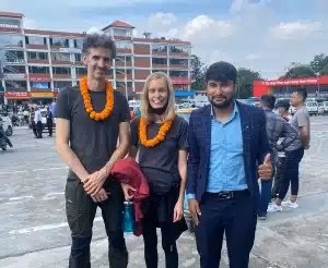 Welcoming our guests for Mt. Everest trip